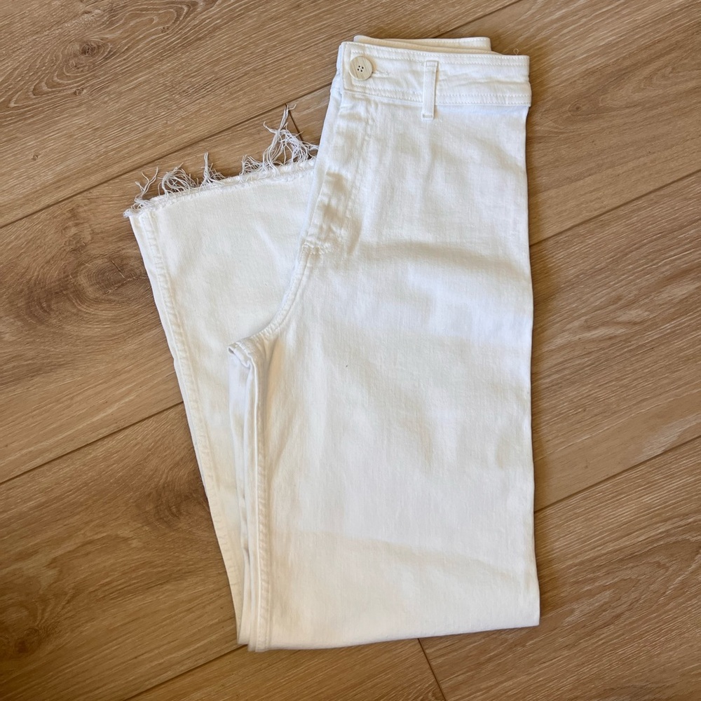 zara marine straight jeans